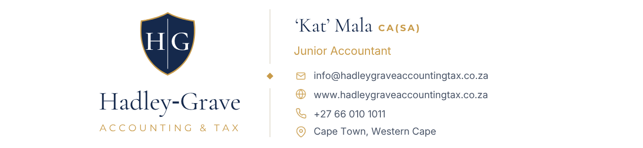 Kat email signature