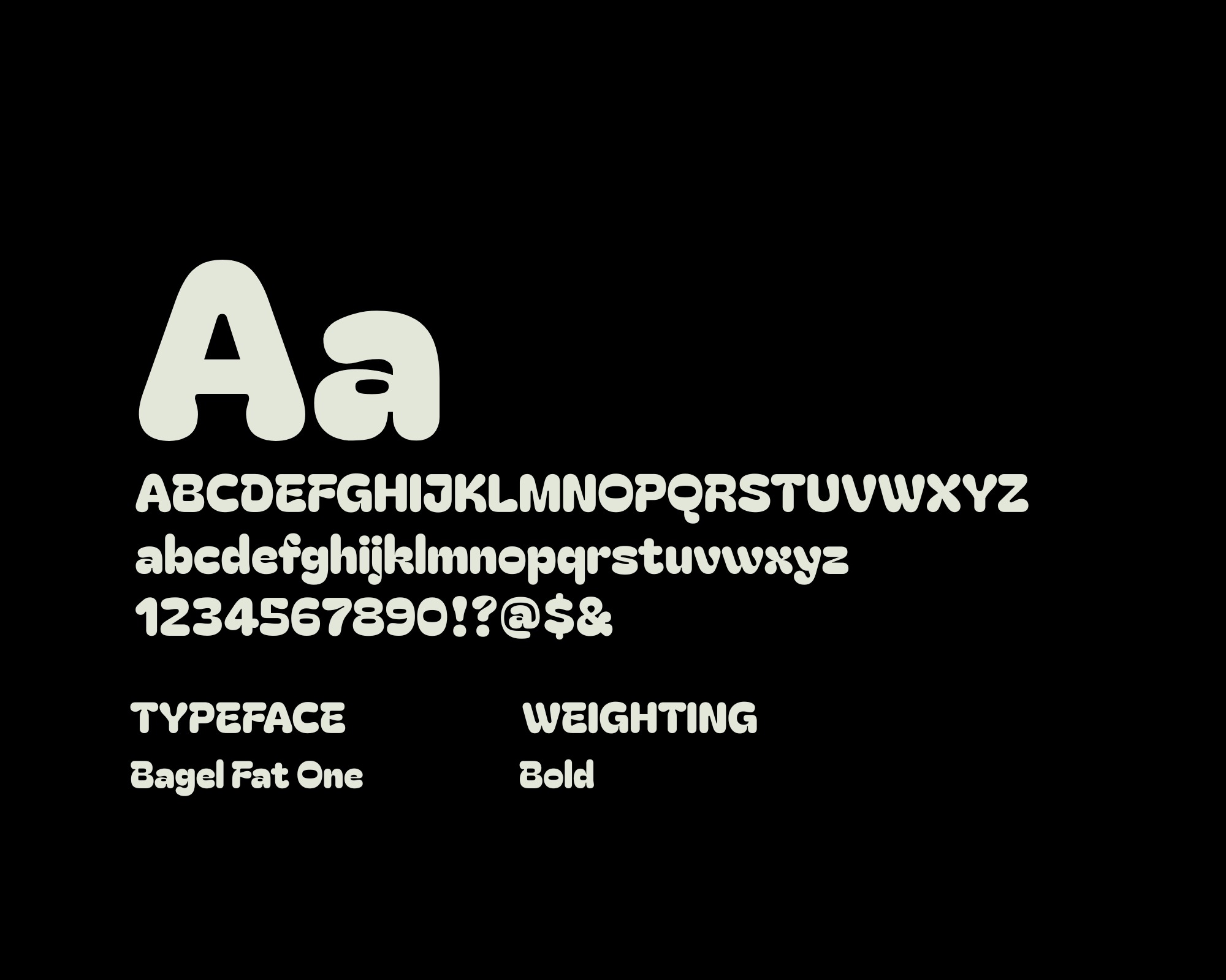 Typography before and after
